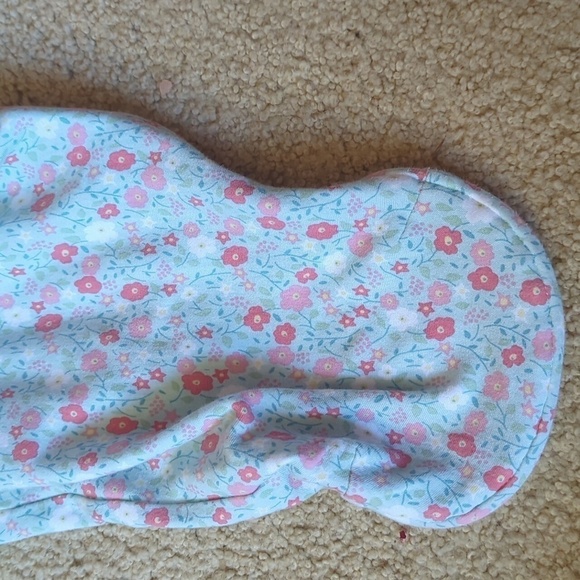 Aden + Anais Essentials Blue Floral Swaddle Size 0-3 Months - Picture 3 of 9